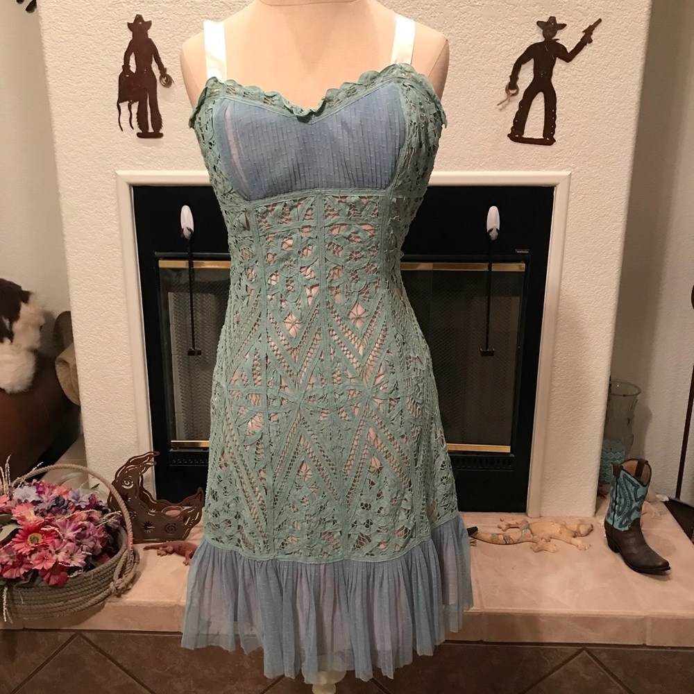 Sage green Betsey Johnson dress!